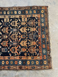 Small Antique Persian Rug / 3’2 x 4’6 Rug #4395