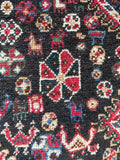 Vintage Tribal Persian Rug / 5’6 x 9’7 Shiraz Rug #4405ML