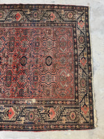 5x6 Square Vintage Persian Rug #4242ML