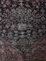 Small Antique Persian Rug / 3’5 x 4’6  Ferahan Rug #4201ML