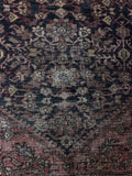 Small Antique Persian Rug / 3’5 x 4’6  Ferahan Rug #4201ML