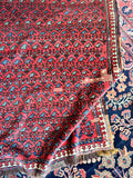 19th Century Full Pile Persian Veramin Runner / 4’3 x 10’1 Rug #3105-A