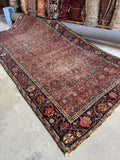 5x10 Persian Rug / 5x10 Vintage Rug #4318