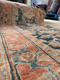 Skinny n Narrow Antique Persian Runner / 2’8 x 8’ Rug #4406ML