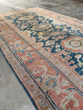 Skinny n Narrow Antique Persian Runner / 2’8 x 8’ Rug #4406ML