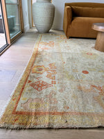 8’1 x 11’1 Antique 19th Century Rug # 2404ML / Large Vintage Rug / Neutral Rug / Beige Rug