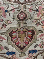 Muted Floral Persian Rug / Ferahan Sarouk #4306