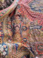 16x16 Square Antique Spanish Rug / 16x16 rug