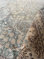 7x10 Muted Vintage Persian Rug #4046