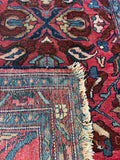 Skinny Narrow Vintage Persian Runner #4383