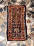 Antique Persian Mini Sultanabad Mahal Late 19th Century / 1’9 x 3’ Rug #217