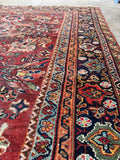 Antique Persian Meshkabad Mahal / 7’1 x 10’4 Rug #4045