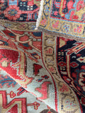 8x11 Persian Heriz Rug #3773