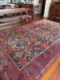 19th Century Persian Bidjar Rug / 8'1 x 13'5 Rug #4194