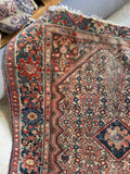 5x6 Square Antique Persian Mahal Rug #380