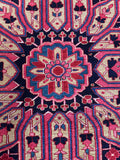 8x12 Antique Persian Heriz Area Rug #4611