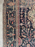 7x10 Timeworn Antique Persian FerahanRug #2299