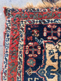 2' x 2' Antique Bag face rug #2319 / antique bagface