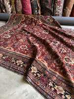 9x12 Antique Persian Mahal Rug #3327 / Large Vintage Persian Rug