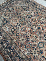 Antique Worn Persian Rug / Mahal 8’5 x 12’5 Rug #4292ML