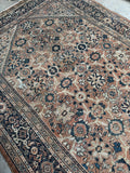 Antique Worn Persian Rug / Mahal 8’5 x 12’5 Rug #4292ML