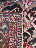 Antique Tribal Rug / 3’8 x 5’4 Caucasian Rug #4024