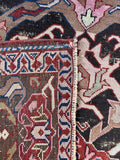 Antique Tribal Rug / 3’8 x 5’4 Caucasian Rug #4024