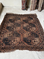 Square Antique Rug #3705