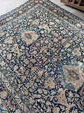 9x12 Antique Persian Floral Rug #4281