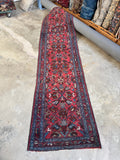 Skinny Narrow Vintage Persian Runner #4383