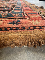 4x10 Camel Hair Antique Persian Runner #4243ML