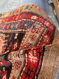 4x10 Camel Hair Antique Persian Runner #4243ML