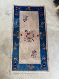 3x6 Art Deco Chinese Rug #4126