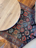 5x9 Worn Persian Rug #3592