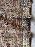 Long Vintage Persian Runner / 3’6 x 13’6 Runner #4104