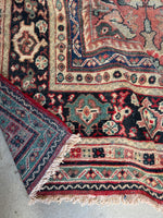 Antique Persian Mahal / 10’2 x 13’4 Rug #4044