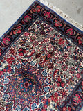 Floral Vintage Persian Rug #4226