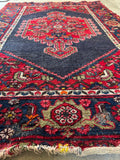 4x6 Vintage Tribal Persian rug #2320