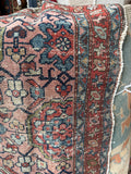 Worn Persian Scatter Rug / 2’5 x 3’9 Persian Rug #4303
