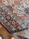 11x13 Antique Persian Tabriz Rug #4519
