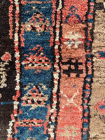 4x10 Camel Hair Antique Persian Runner #4243ML