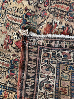 Long Vintage Persian Runner / 3’6 x 13’6 Runner #4104