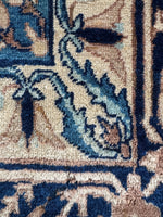 9x12 Antique Persian Floral Rug #4281