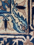 9x12 Antique Persian Floral Rug #4281