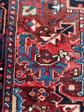 Large Persian Heriz Rug / 8’2 x 11’6 Antique Heriz #4414