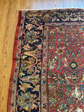 Large Square Vintage Persian Rug / 9’3 x 10’4 Antique Mahal Rug #3614