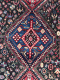 Vintage Tribal Persian Rug / 5’6 x 9’7 Shiraz Rug #4405ML