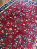 10x13 Antique Persian Kerman Rug #4041