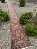 Super Long and Narrow Vintage Runner / 30 Foot Skinny Narrow Vintage Persian Runner #4319ML / 2’8 x 30’