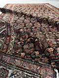 4x8 Antique Earthy and Tribal Persian Rug #3627